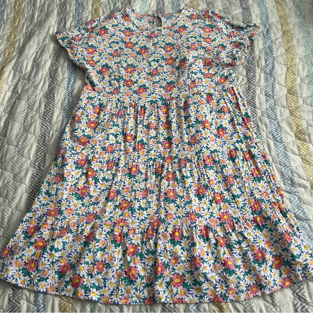 Kirundo women’s floral swing dress medium